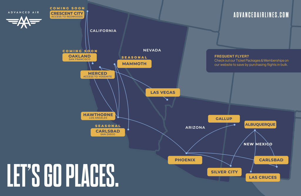 Route Map – Advanced Air